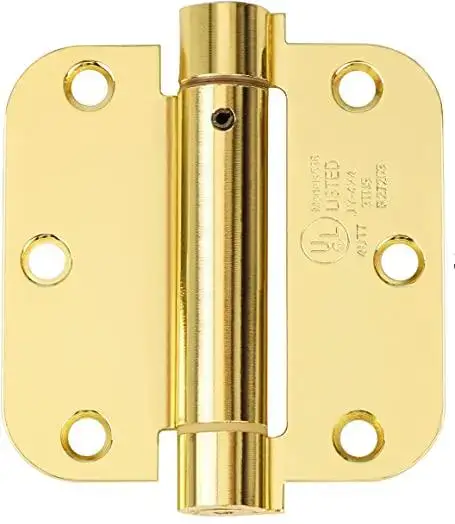 single action spring hinges