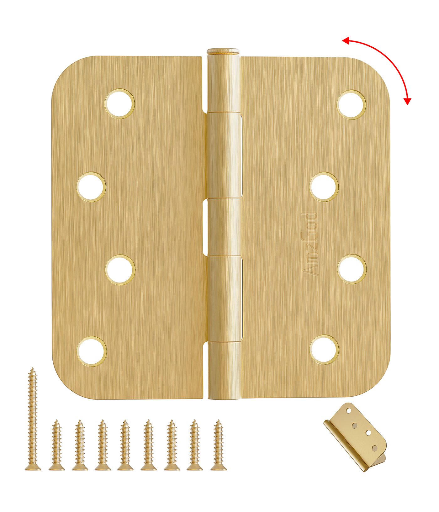 3.5 Inch Door Hinges Door Hinges, 5/8″ Radius Hinges